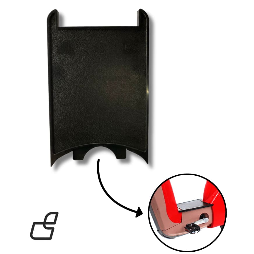 Apoio Do Pé (Protetor do Módulo) Para Bicicleta Elétrica Da Marca Sousa Motos Modelo 350w 48v