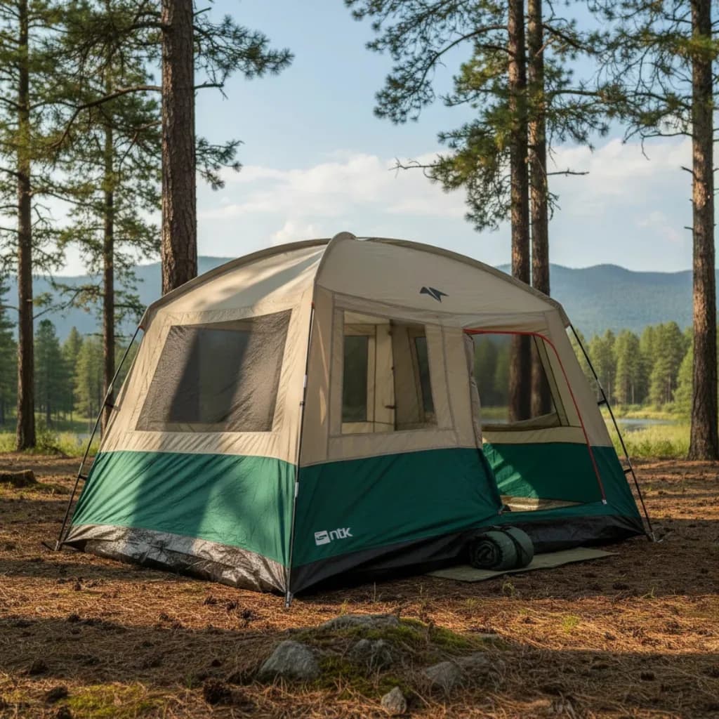 Barraca Camping 8 à 9 Pessoas Coluna D' Água 800mm Tent Hut Nautika