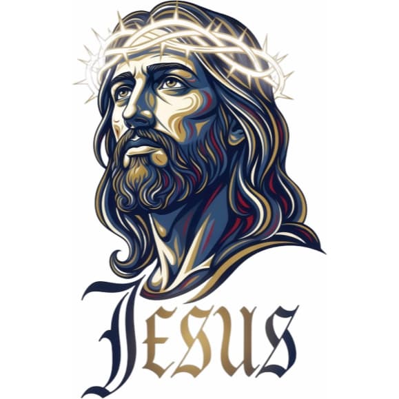 Adesivo Jesus Deus Religioso Carro Moto Caminhão