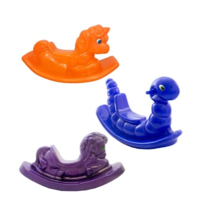 Kit Gangorra Cavalo Nhoca Unicórnio Playground Para Crianças