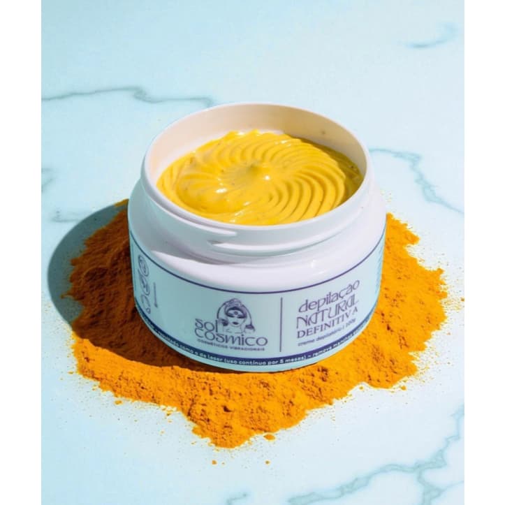 Creme Depilatório de Açafrão (Tratamento Natural)