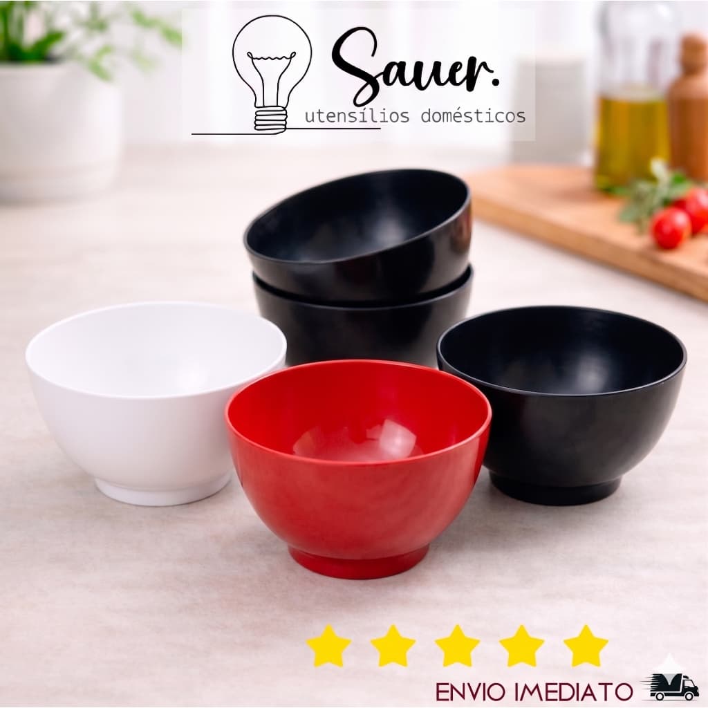 Tigela Cumbuca Bowl Branco 700ml - Sopa, Caldos e Porções - Uso Doméstico Lanchonete e Restaurante