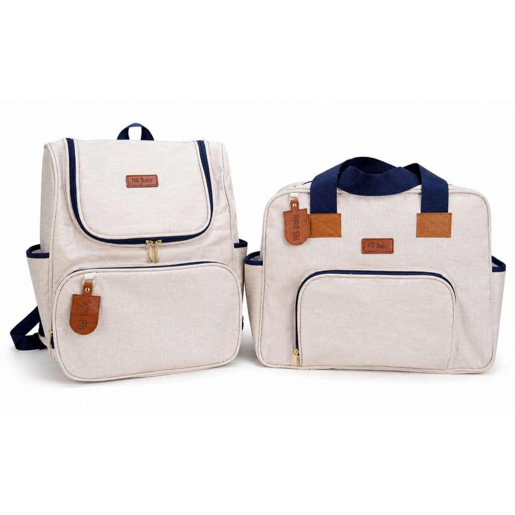 Kit Bolsa Maternidade Saída Linho Bebê Menino Menina