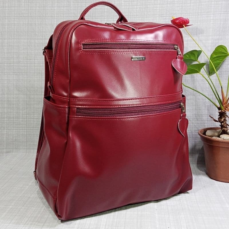 Mochila Feminina Grande Notebook 16” Reforçada Impermeável Dia a Dia