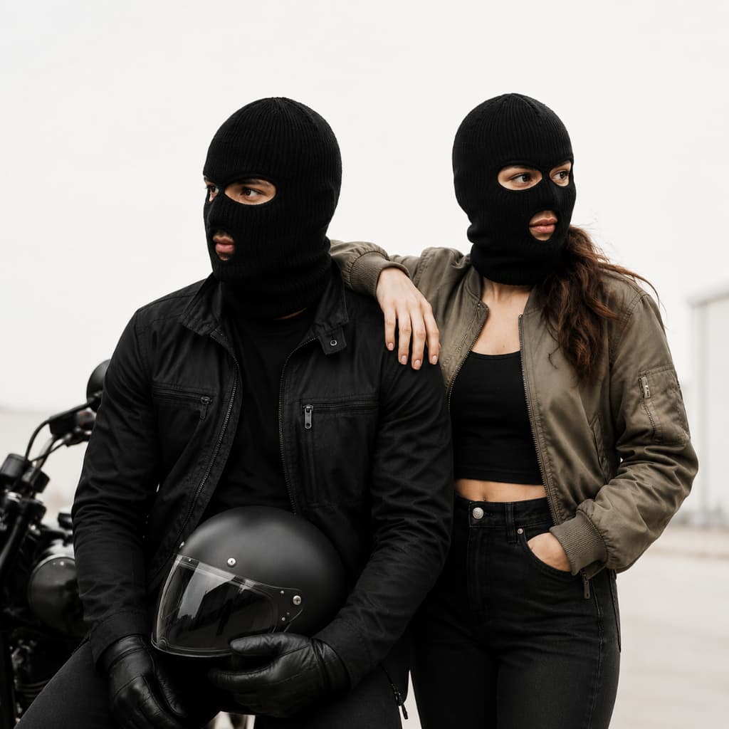 Touca Ninja Balaclava Moto Máscara Frio Vento Proteção Ciclismo Unissex Confortável