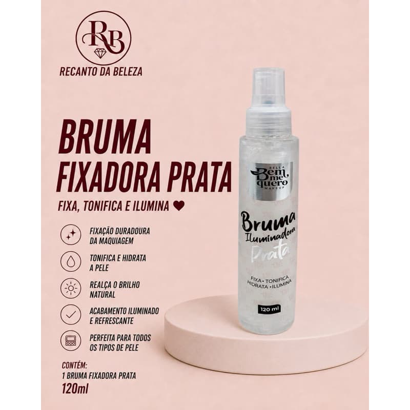 Bruma Fixadora Prata Bella Bem Me Quero