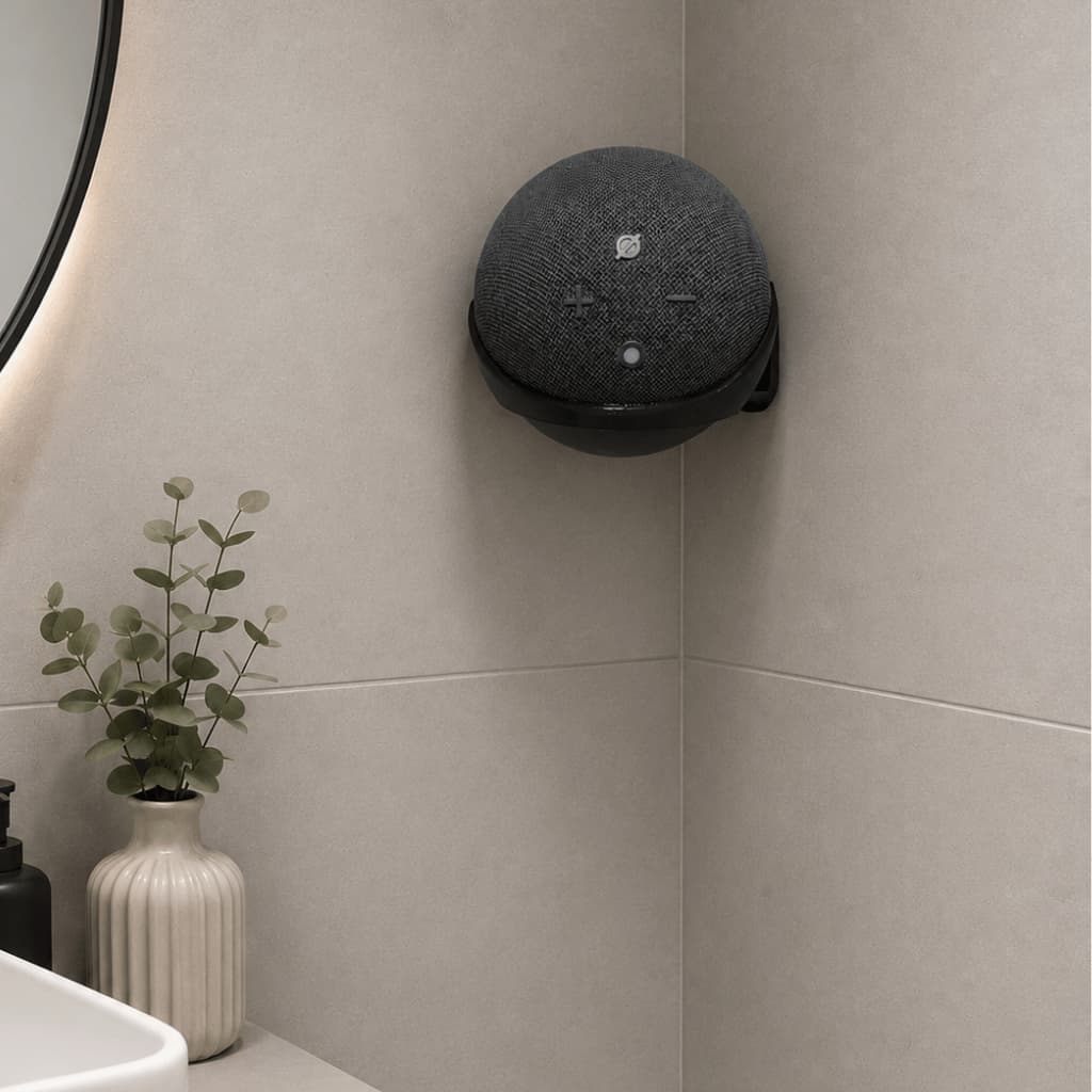 Suporte Alexa Echo Dot 4 e 5  Parede de canto quina dupla face 3M