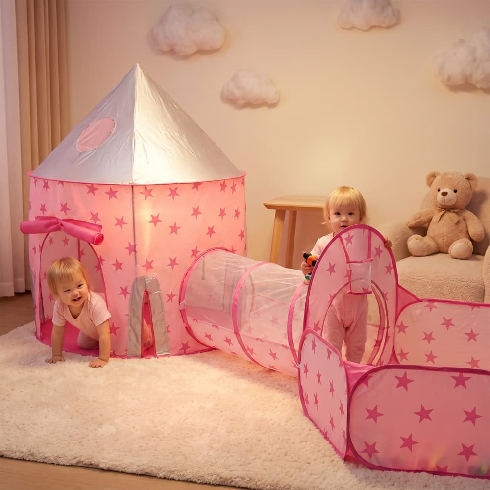 BARRACA INFANTIL 3 EM 1 DOBRAVEL TUNEL CRIANCA PROMOCAO