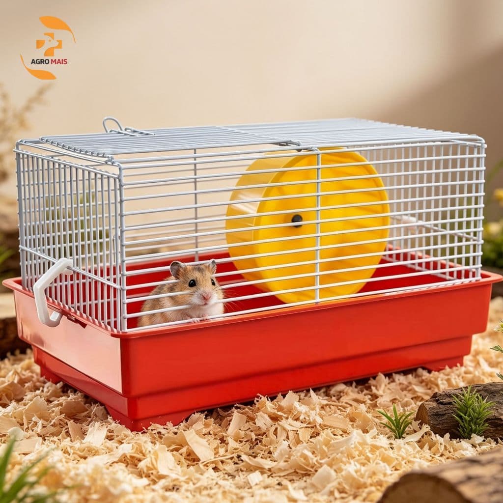 Gaiola Hamster Brasileirinha - Jel Plast