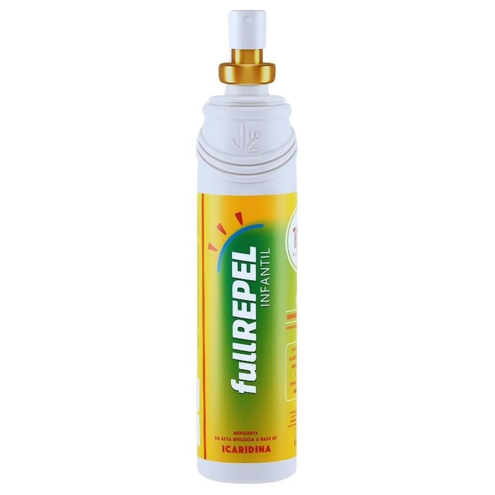 Repelente Kids Fullrepel Spray 100ml Com Icaridina 10 Horas