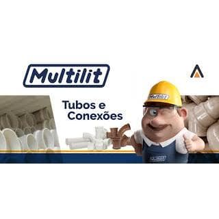 Joelho TE Cotovelo Conexões Soldavel 3/4 - 25mm 40mm 50mm PVC 90º - Multilit