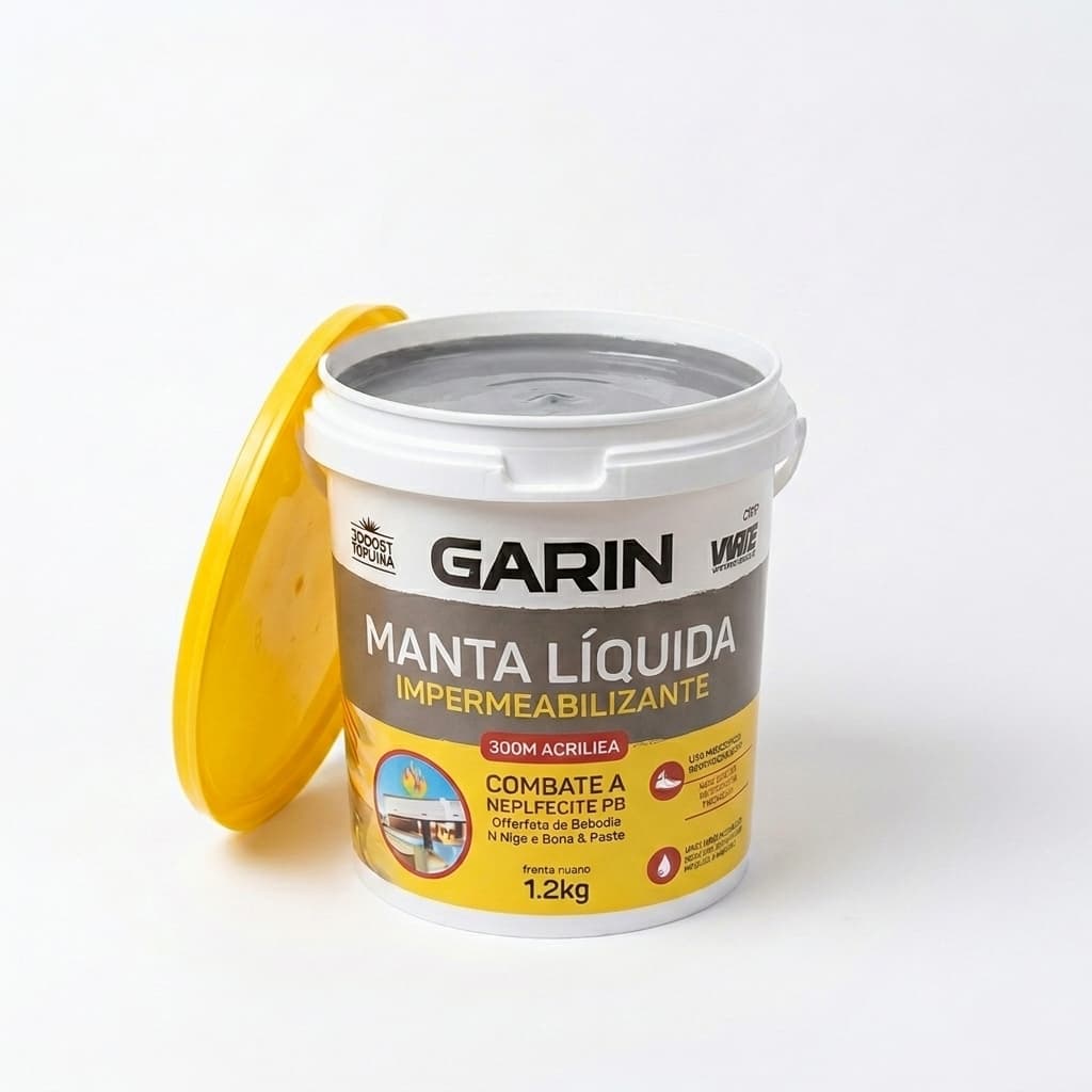 Impermeabilizante Manta Líquida 1,2kg Anti Infiltração Parede Piso Telhado Vedação Total Anti Vazamento