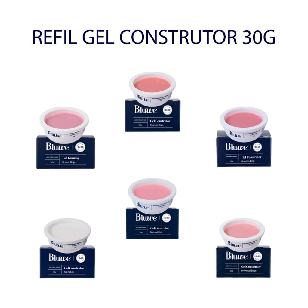 Bluwe - Gel Refil 30g Construtor Cor Á Escolher