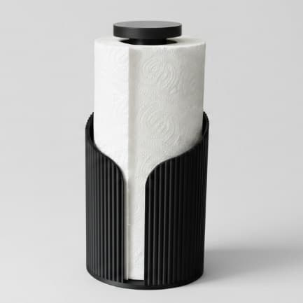 Porta Papel Toalha Cozinha Vertical Moderno Para Bancada Área Gourmet