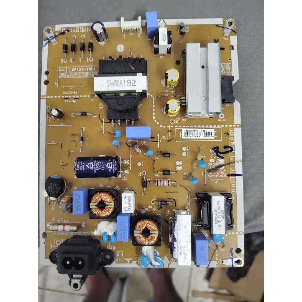 fonte tv lg modelo lgp 43t-19v1