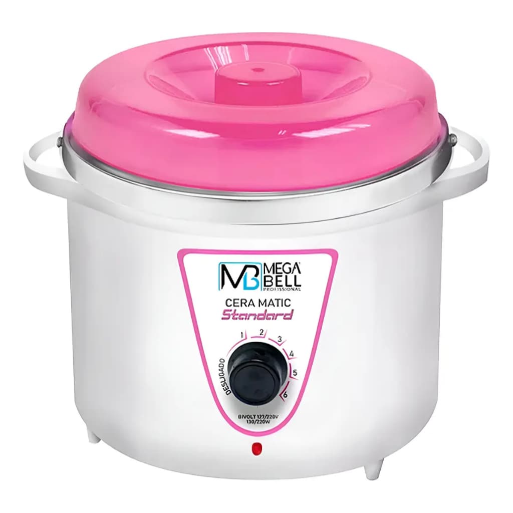 Panela Termocera para depilação Standard 700g Bivolt Sem Refil Preta (PROMOÇÃO)
