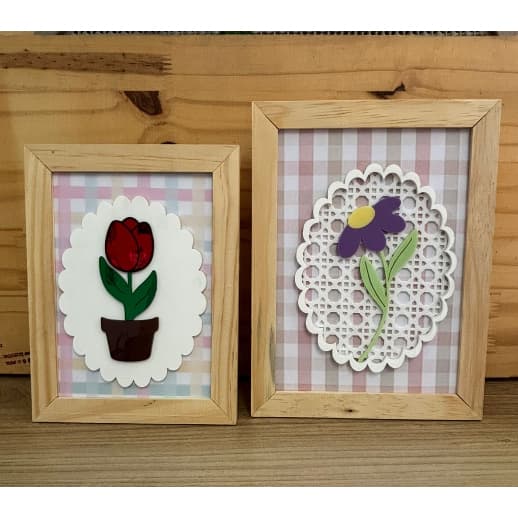 Quadrinhos Decorativos em Acrílico