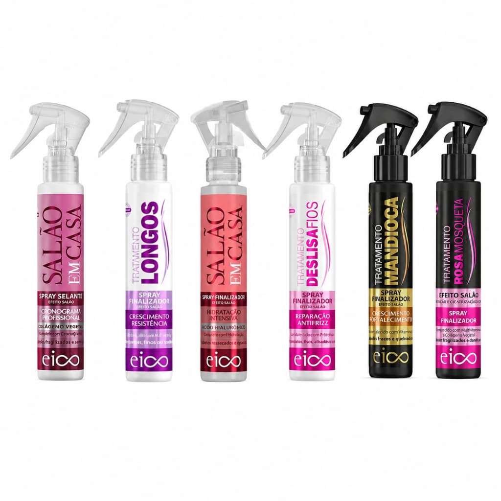 LINHA COMPLETA SPRAY SELANTE/FINALIZADOR - EICO