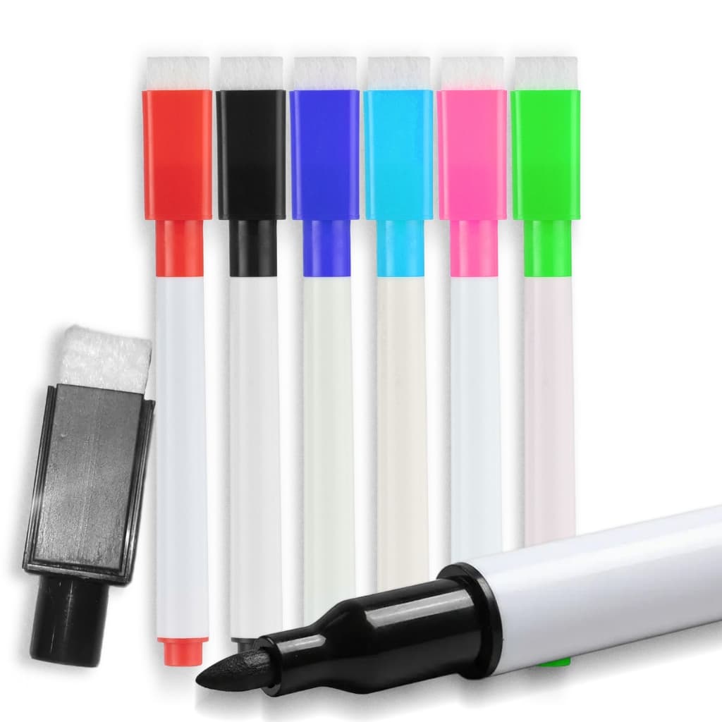 Kit Canetas Para Quadro Branco com Apagador e Imã