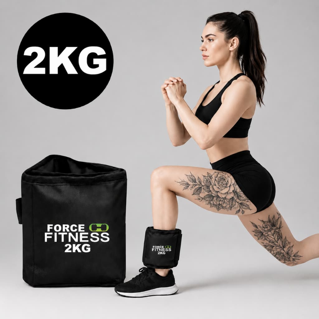 Caneleira Com Peso 2kg Par Tornozeleira Peso Treino Exercício Crossfit Fitness Academia Profissional