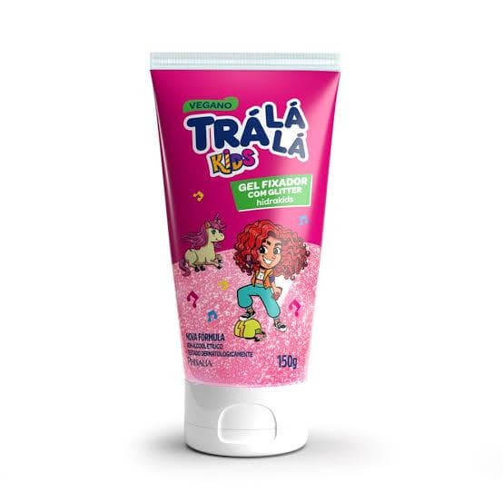 Gel Fixador Infantil Trá Lá Lá Kids 150g - Brilho e Hidratação Vegano