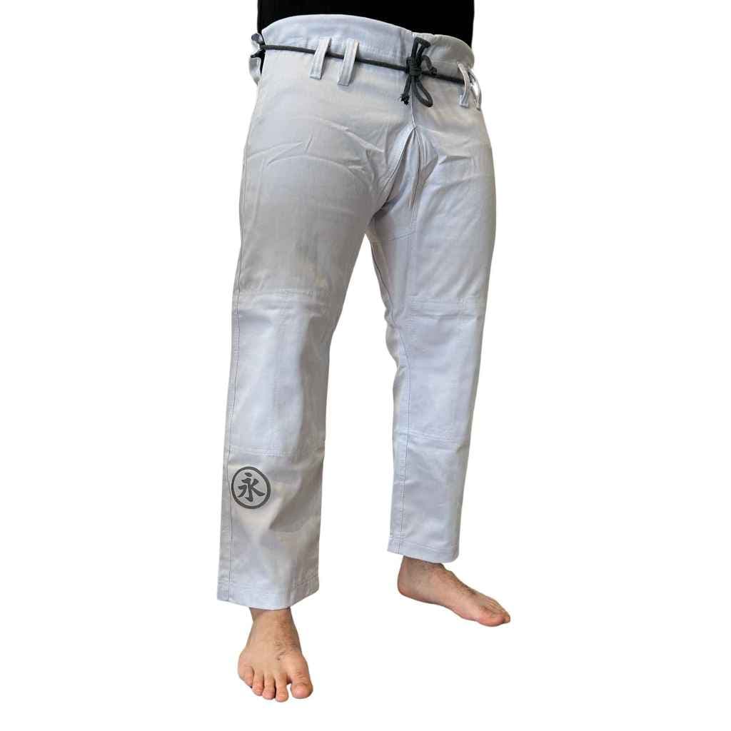 Calça de Jiu Jitsu Keiko Especial Ripstop Branca Calça de Kimono