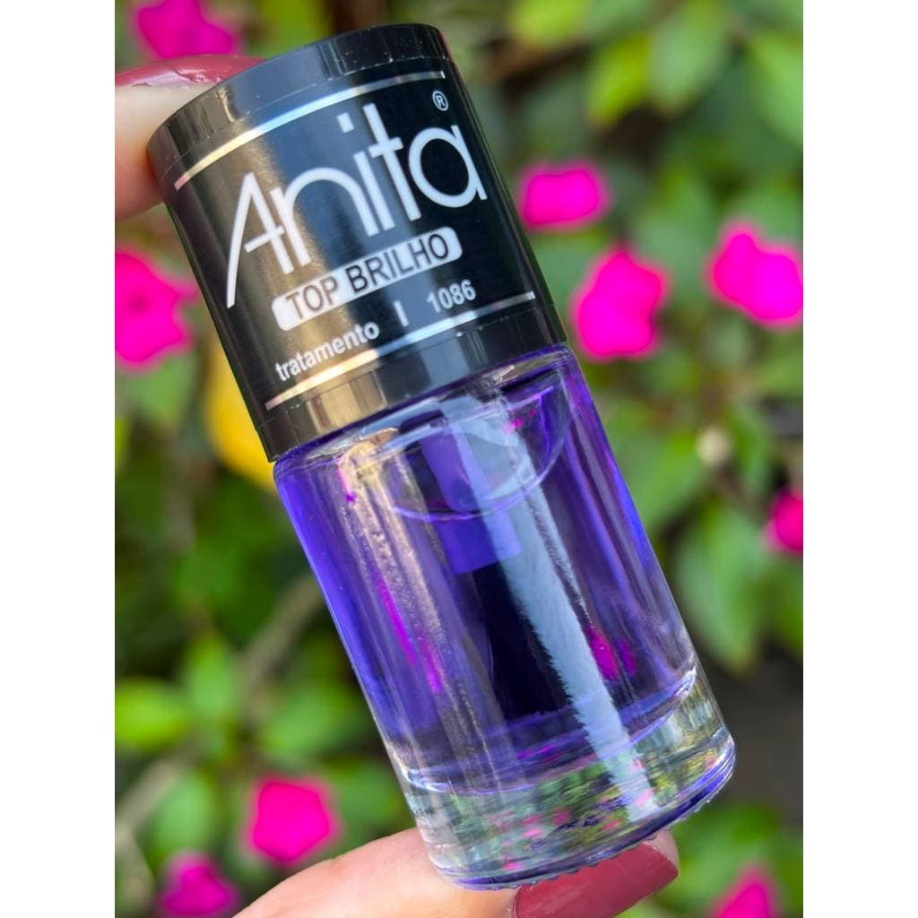 Esmalte Top coat Anita tratamento TOP BRILHO 10ml