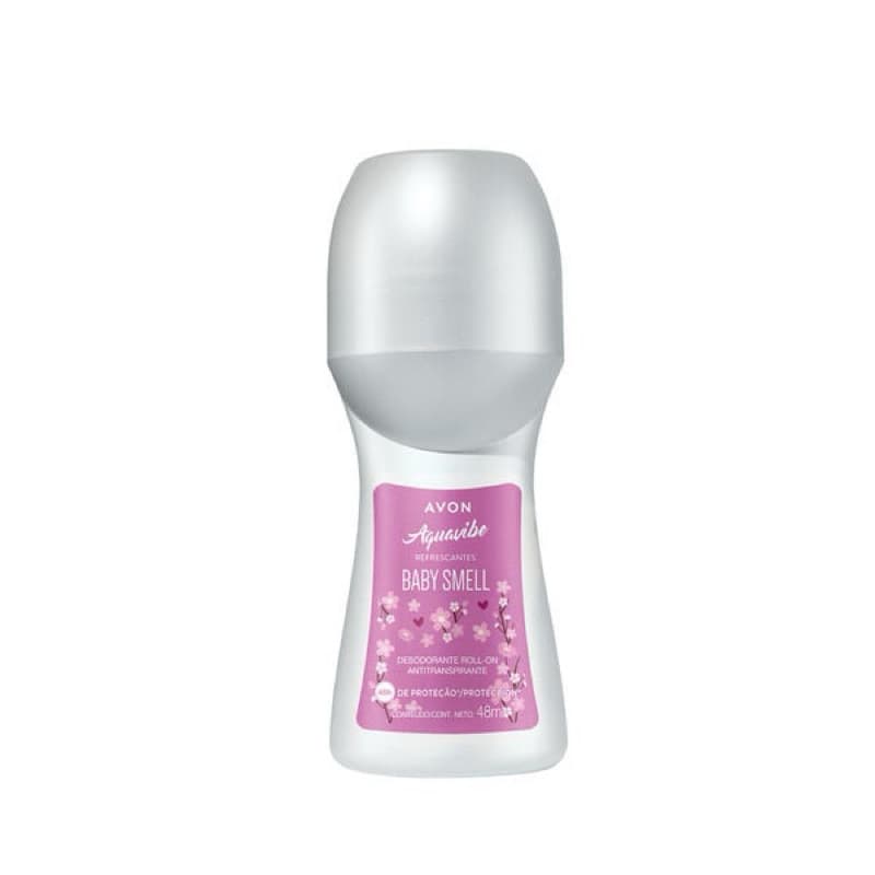 Desodorante Antitranspirante Roll-On Aquavibe Refrescantes Baby Smell