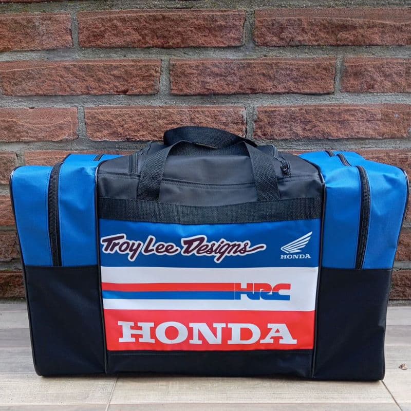 bolsa equipamentos motocross com nome do piloto, manda logo o seu nome