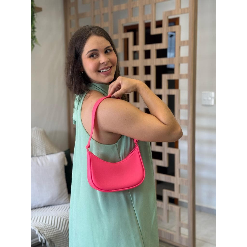 Bolsa Lua Feminina Meia Lua Ombro Casual Fashion Diversas Cores
