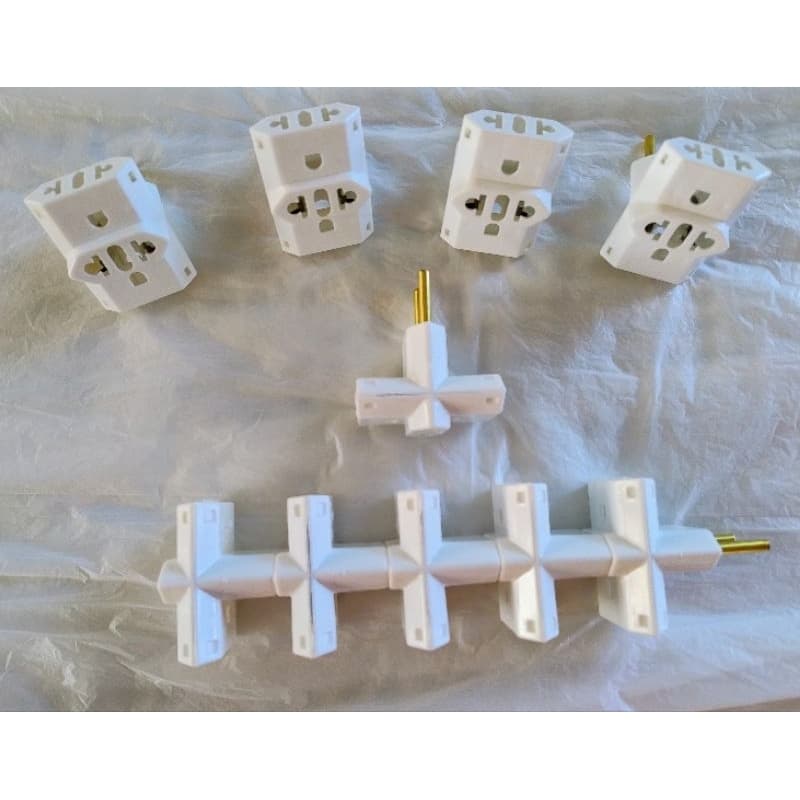 Adaptador de Tomada T 10A – 3 Entradas