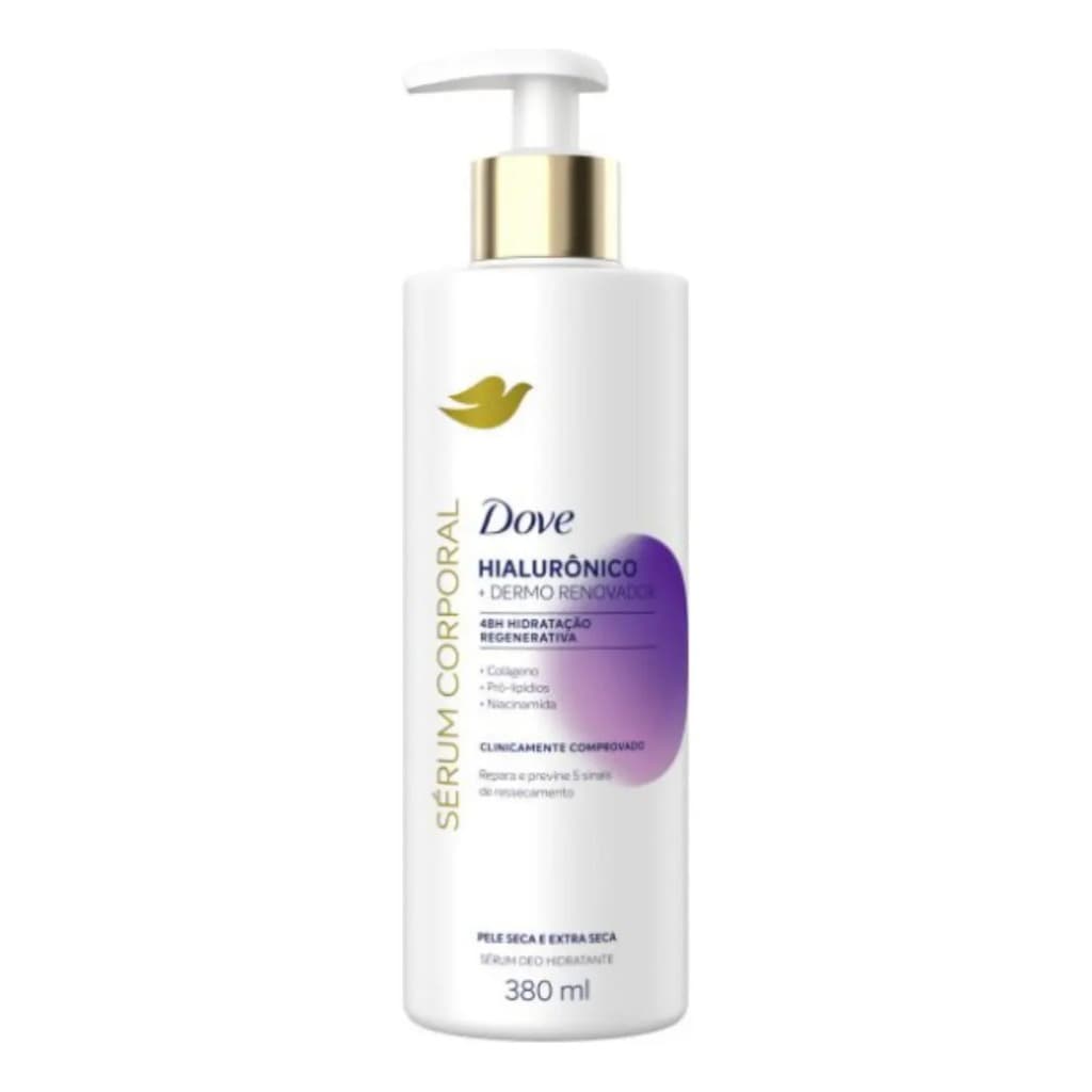 Dove Sérum Corporal Hialurônico + Dermo Renovador 380ml
