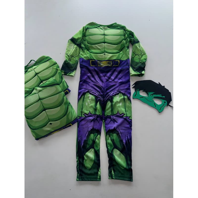 fantasia longa hulk (com enchimento)💚