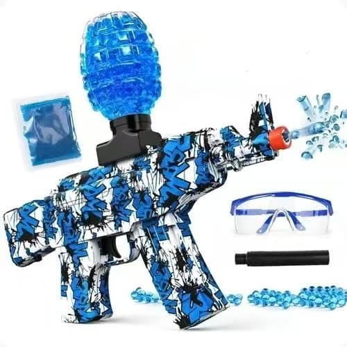 Arma Elétrica Lança Bolinhas De Gel Com Bolinhas blaster Arminha de Gel