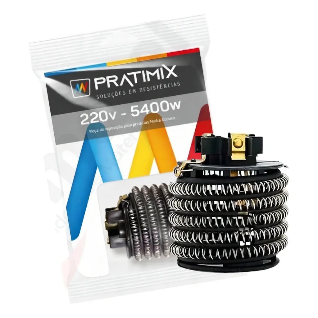 Resistência Chuveiro Hydra/Gorducha 4T/ Corona II - 4T 220V - 5400W