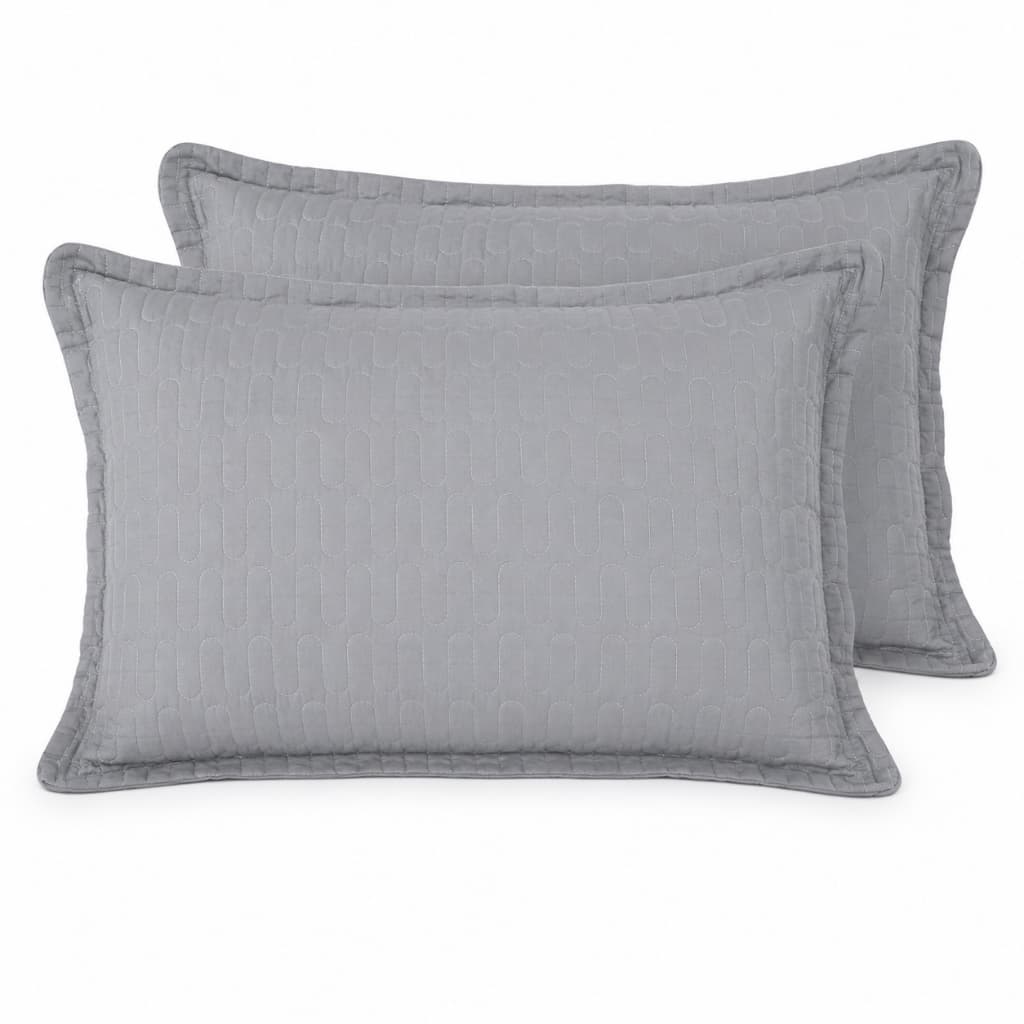 Kit 2 Porta Travesseiros Matelassê 70x50 Capa Fronhas Decorativa Para Cama Casal Queen King