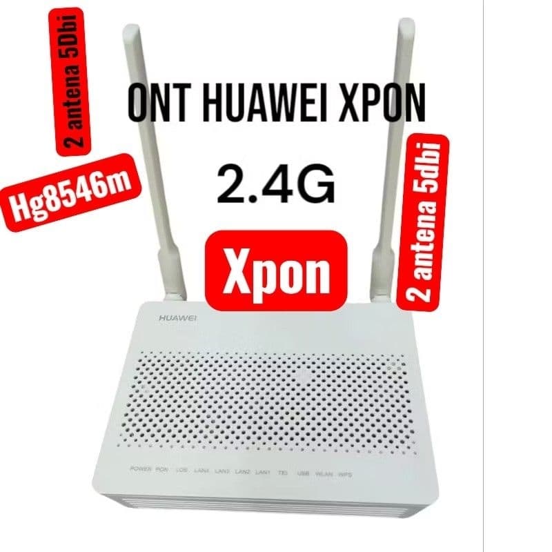10 Onu Ont Xpon Gpon Epon Huawei Echolife Hg8546m 10 und E Fontes wi-fi somente 2.4