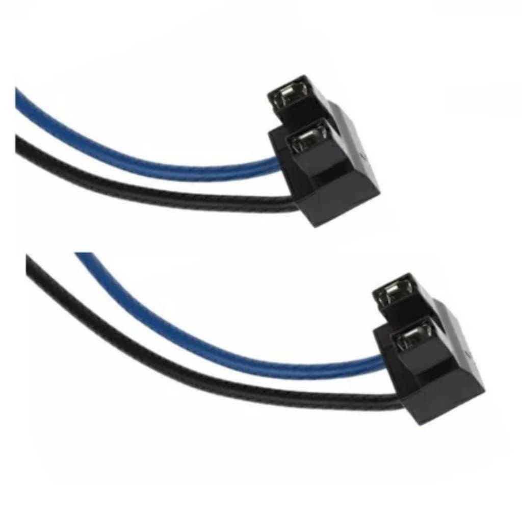 Par Chicote Soquete Conector De Farol H7 Fio 1,5 Mm