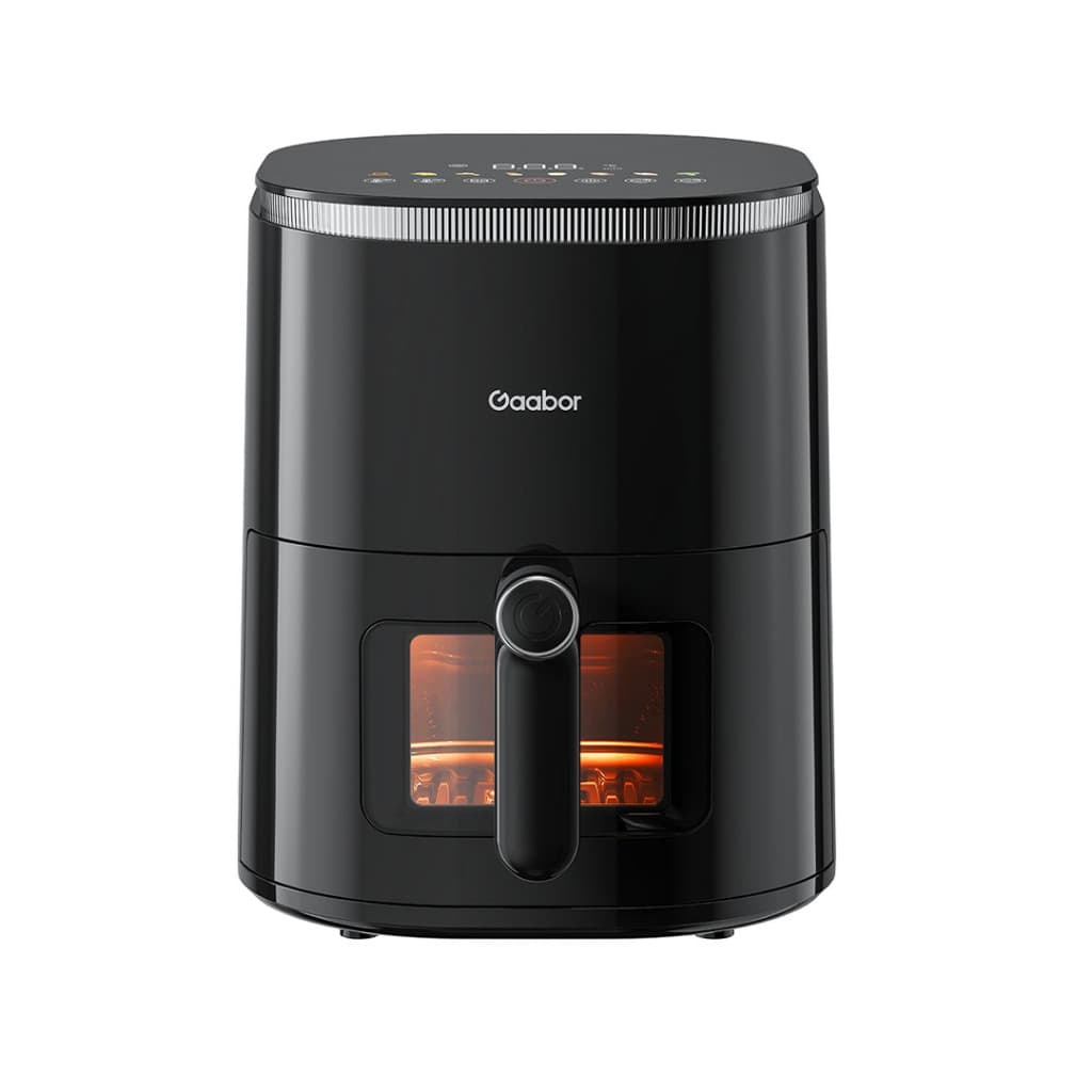 Gaabor Fritadeira Sem Óleo 4,2L Queimador Duplo Tela Toque Visor Transparente Elétrica AF-45T02A