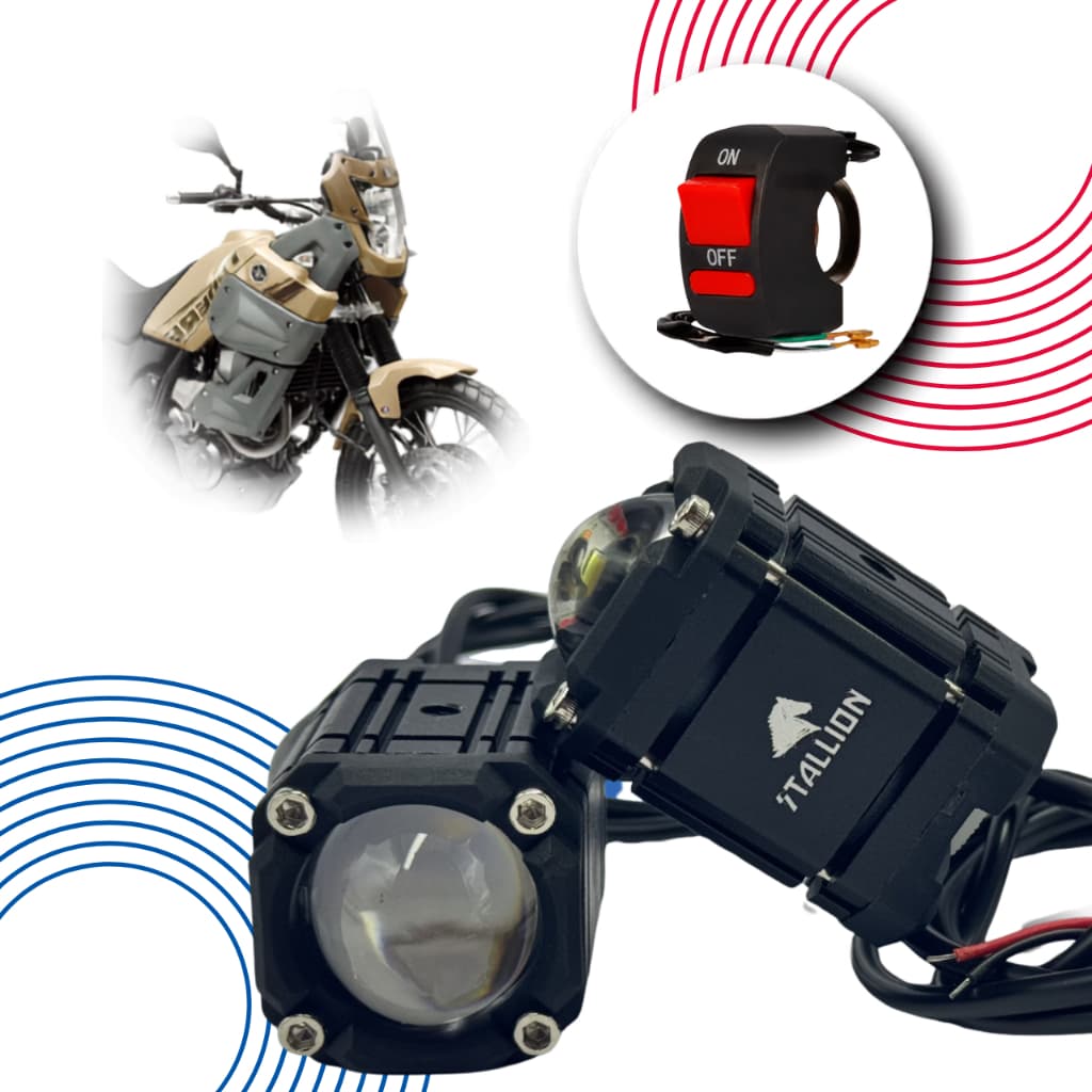 Kit Farol de Milha Milha F010 XTZ 250 Tenerê 2011 2012 2013 2014 2015 2016 2017 2018