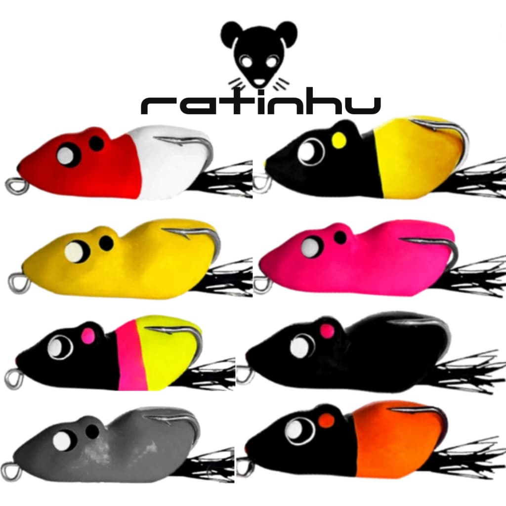Isca Artificial Ratinhu Matadeira Frog Rato Traira Ratinho