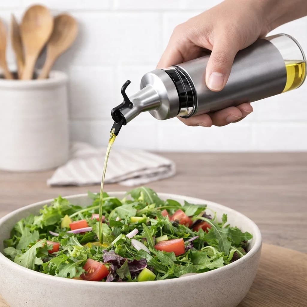 Galheteiro Frasco Dispenser Tempero Pote Recipiente Conserva Óleo Azeite Vasilha Cozinha