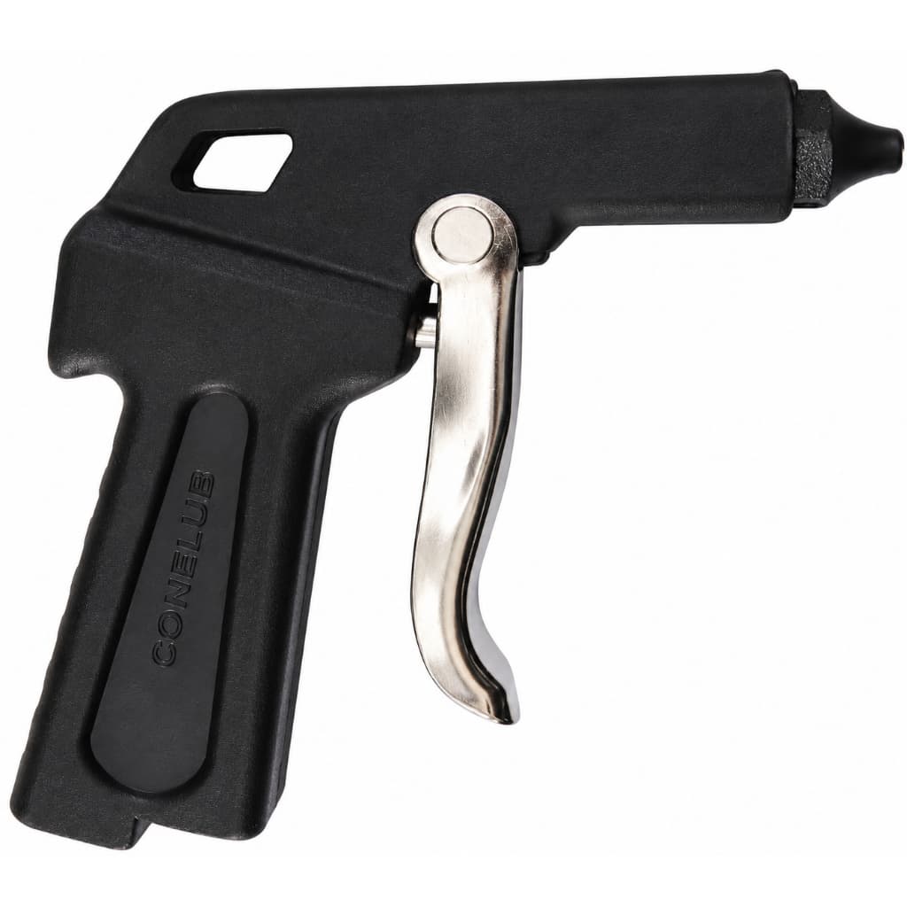 Pistola de Ar Pneumática P/ Limpeza Rosca 1/4 Fêmea com Gatilho Metálico Conelub