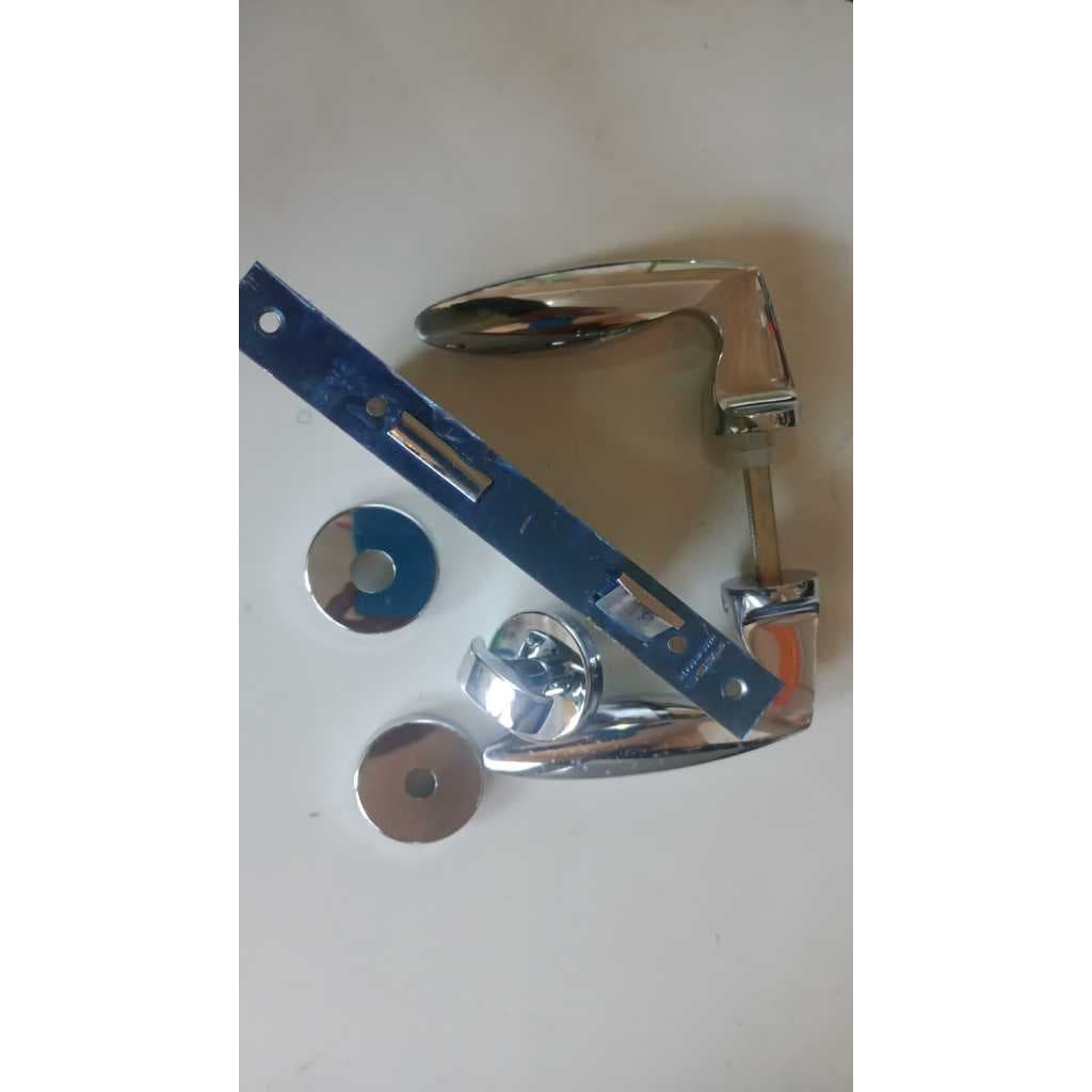 FECHADURA PADO RETRO PARA PORTA DE BANHEIRO