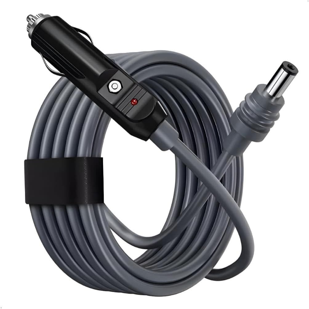 Cabo de Alimentação Veicular 3 Metros Compatível com Mini Starlink 12V/24V