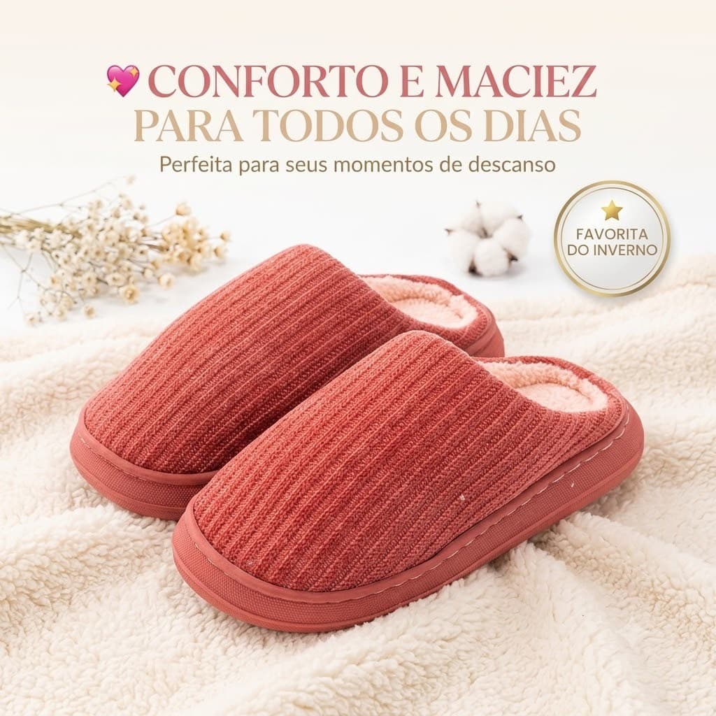 Pantufa Unissex Super Macia e Quentinha Inverno | Antiderrapante Conforto Premium Para Casa Masculino e Feminino