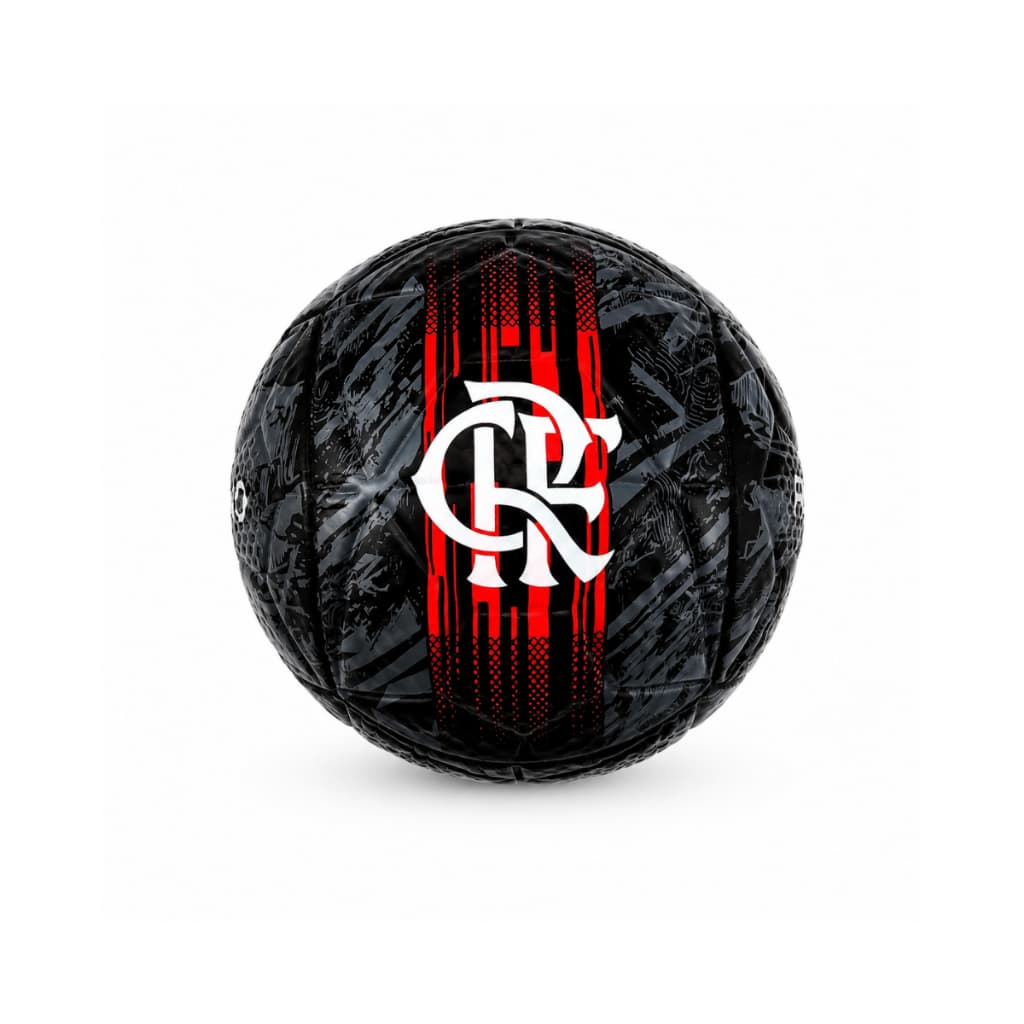 Mini Bola Do Flamengo Dualt Cor Preto - Oficial e Licenciada