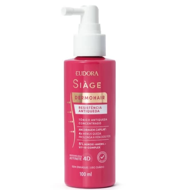 Tônico Concentrado Siàge Dermo Hair Resistência Antiqueda 100ml