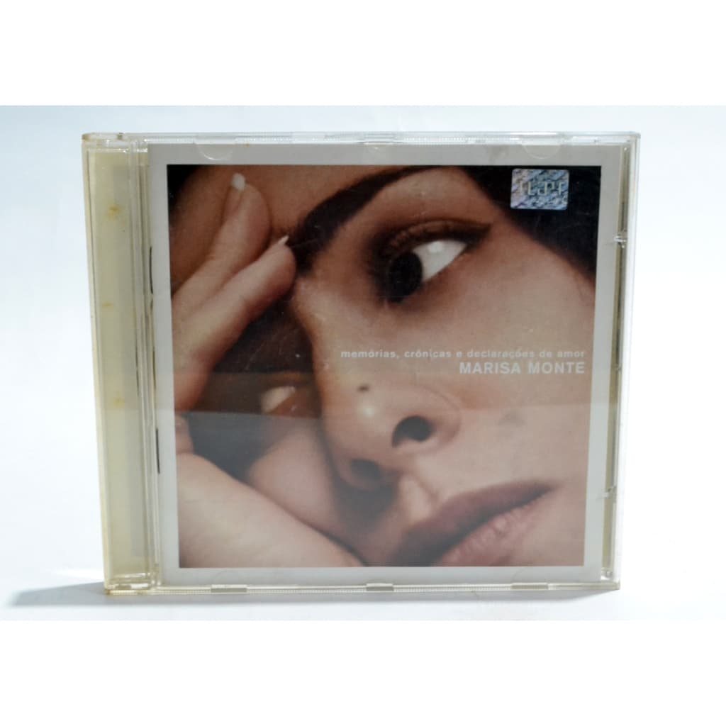 Marisa Monte CD Memória, Crônicas e Declarações de Amor 2000 Original Usado