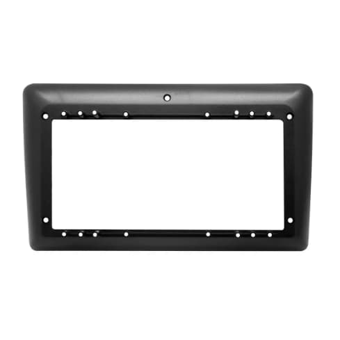 Moldura 9 Flutuante Chinês Universal Para Adaptação - Preto Fosco